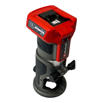 Einhell TP-ET 18 Li fresa per bordi a batteria 18 V 6 / 8 mm senza spazzole ( 4350412 ) Solo - senza batteria, senza caricabatterie