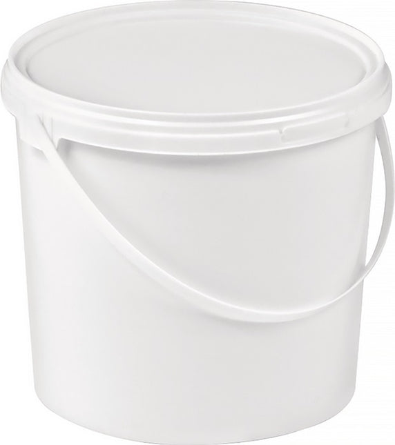 Cubo ( 9000450005 ) 5 l plástico, blanco alimentario Ø 188 mm altura 214 mm