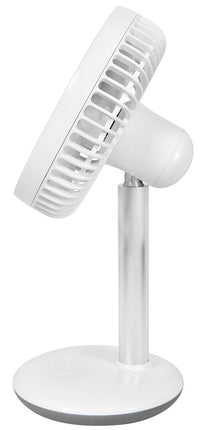 Akku-Tischventilator VENTI 3010 R ( 4000896645 ) Ø 15 cm Höhe 288 mm weiss