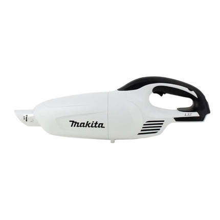 Makita DCL 180 RG W Akku Staubsauger 18 V Weiß + 2x Akku 6,0 Ah + Ladegerät