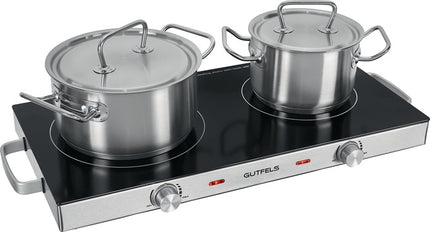 Glaskeramik Doppel‐Kochplatte COOK 4010 ( 4000896641 ) 1800 W1000 W
