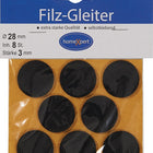 Felt glides ( 3000271012 ) 28 mm self-adhesive