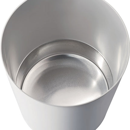 Papierkorb ( 9000468437 ) 13 l H300xØ245 mm schwer entflammbar lichtgrau