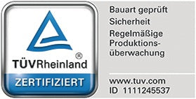 Papierkorb ( 9000468437 ) 13 l H300xØ245 mm schwer entflammbar lichtgrau