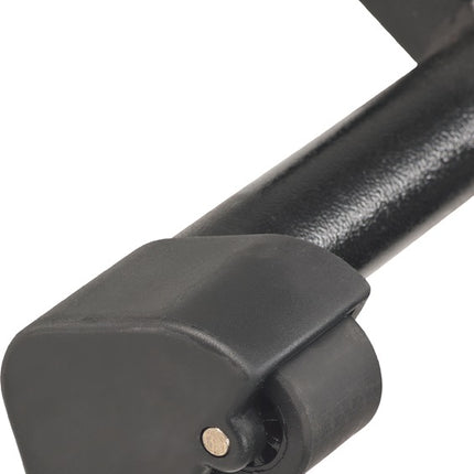 Stehhilfe ( 9146454650 ) Kunstleder Stahlrohr schwarz