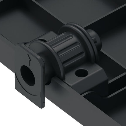 Podnóżek ( 9000460170 ) czarny W385/500xD370xH155 mm