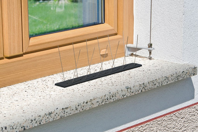 Set de iniciación Windhager repelente de pájaros y palomas ( 4000818600 ) protección hasta 1 m, 36 pinchos