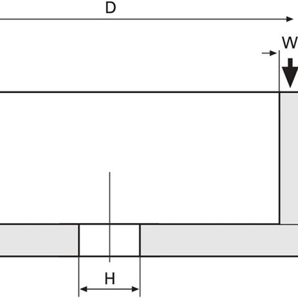 Rueda de copa Tyrolit ( 4000869873 ) 100 mm diámetro 20 mm