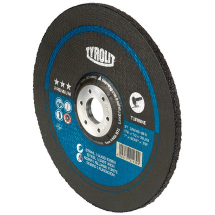 Disco de desbaste Tyrolit PREMIUM T-GRIND ( 8000758433 ) D125xS7mmGrit 24 Taladro 22.23 mm