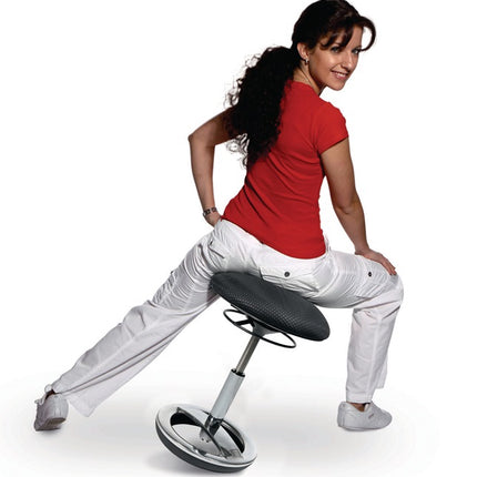 Taburete Topstar ( 9103482820 ) con anillo para los pies Regulación de la altura del asiento 440-570 mm