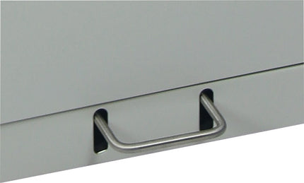 Recogedor de residuos reciclables Stumpf ( 9000466176 ) 70 l H1000xA400xP380mm inserto galvanizado, con palanca de pedal