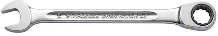 Stahlwille open-end ratchet spanner set 17F/12 ( 8000755585 ) 12-piece spanner widths 8-19 mm
