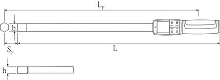 Klucz kątowy/momentowy Stahlwille 714/6 ( 8000332369 ) 6 - 60 Nm