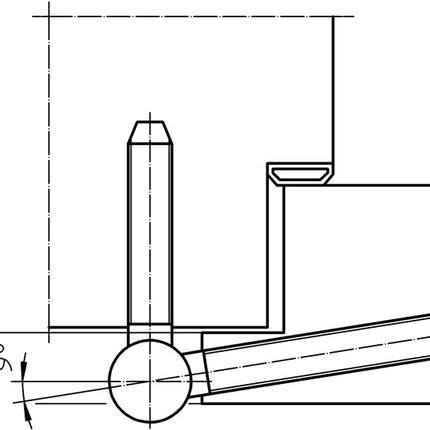 Simonswerk Einbohrband BAKA C 1-15 WF ( 3000255706 ) 3-teilig vernickelt DIN links / rechts Holztüren