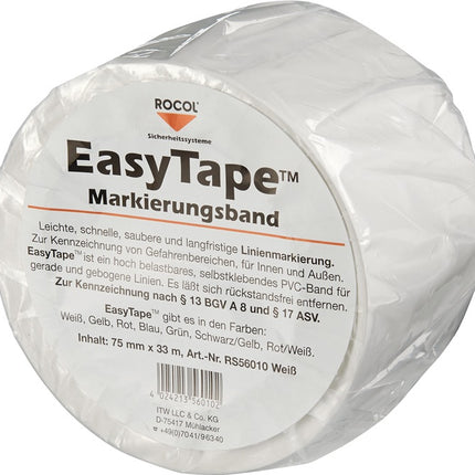 Rocol Bodenmarkierungsband Easy Tape ( 9190491487 ) PVC Länge 33 m Breite 75 mm