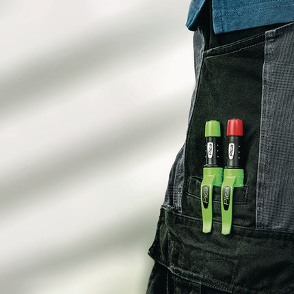 Pica Capuchons pour Pica Dry ( 4000872036 ) blanc, jaune, rouge, bleu, vert foncé en sachet polyéthylène