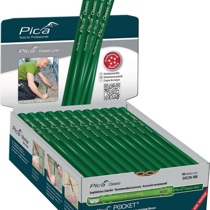 Pica Steinhauerstift Classic 541 ( 4000871354 ) Länge 30 cm ungespitzt