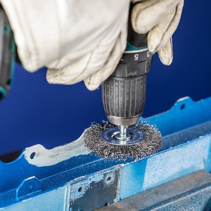 PFERD round brush RBU INOX ( 8000433048 ) Ø 80 mm wire thickness 0.2 mm