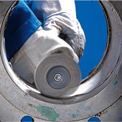 PFERD round brush RBU INOX ( 8000433048 ) Ø 80 mm wire thickness 0.2 mm