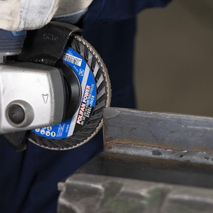 Disco lamellare PFERD TRIM STEELOX ( 8001720490 ) Ø 125 mm granulometria 80 PFC / B / T29