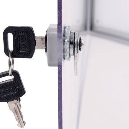 Maul display case ( 9000493014 ) 6 x A4 W710xH651mm for indoor use