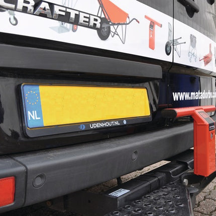 Zamek bagażnika Matador Bull-Lock 2 ( 4000818349 ) stalowy, malowany proszkowo 4,7 kg czerwony