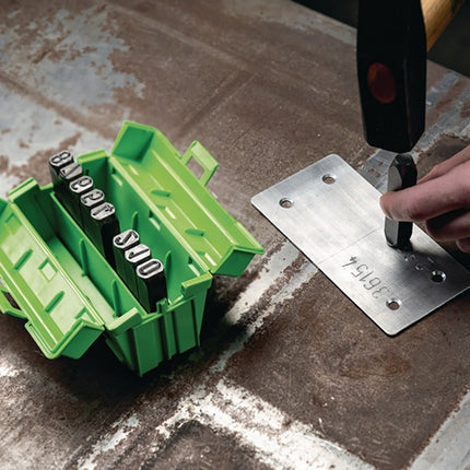 Kukko impact number set 330 ( 8000458600 ) 9-piece numbers 0 - 9