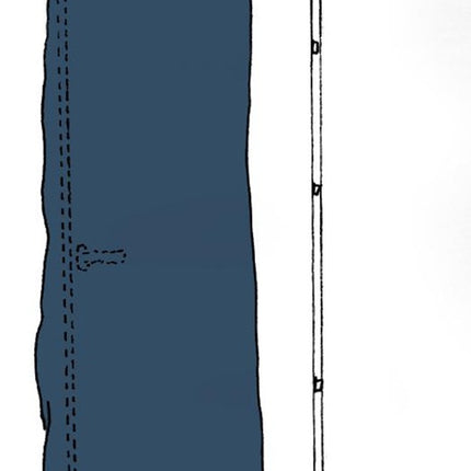 Osłona ochronna okna Simproflex ( 4000369719 ) Kirchner szerokość 125 cm przezroczysta