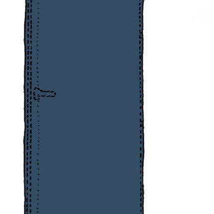 Kirchner Coperchio di protezione SIMPROFLEX ( 4000369720 ) protezione porta larghezza 125 cm trasparente