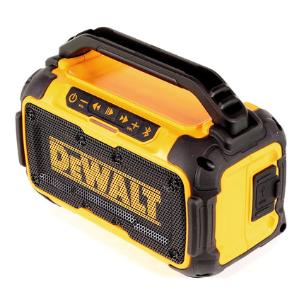 DeWalt DCR 011 Akku Bluetooth Lautsprecher 10,8-18V + 2x Akku 2,0Ah + Ladegerät - Toolbrothers
