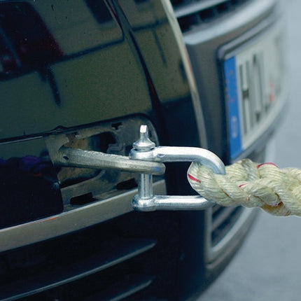 Auto-Abschleppseil ( 4000818629 ) 2500 kg Sisal Länge 400 cm Ø 16 mm