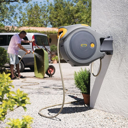 Hozelock Wandschlauchhalter Auto Reel 30 Flowmax ( 4000350704 ) Breite 65,5 cm