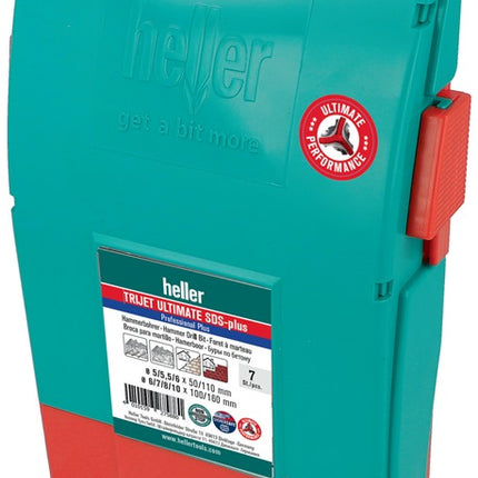 Zestaw młotowiertarek Heller Trijet Ultimate ( 8000656713 ) 7-częściowy SDS-plus