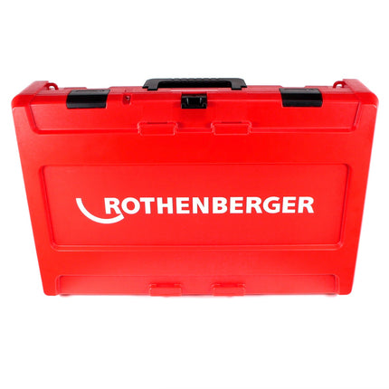 Rothenberger ROMAX 4000 Basic Set CAS cordless crimping machine 18 V 34 kN + 2x battery 4.0 Ah + charger + case