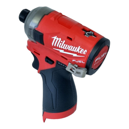 Llave de impacto sin cable Milwaukee M12 FQID-201 12 V 50 Nm 1/4" sin escobillas + 1x batería recargable 2.0 Ah - sin cargador