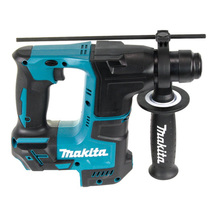 Makita DHR 171 SA1X3 trapano a percussione a batteria 18 V 1,2 J SDS-Plus Brushless + 1x batteria ricaricabile 2,0 Ah + caricabatterie + set di accessori da 65 pezzi + valigetta