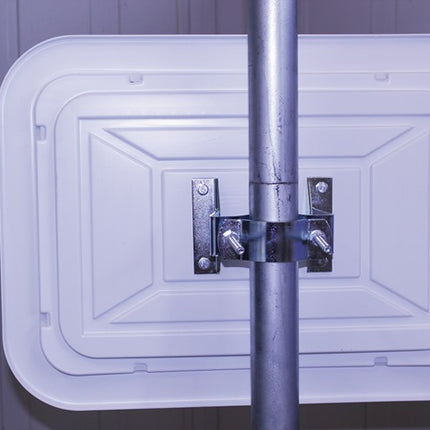 Specchio stradale Dancop ( 9000490231 ) H600xW800mm plastica, rosso/bianco 22 m