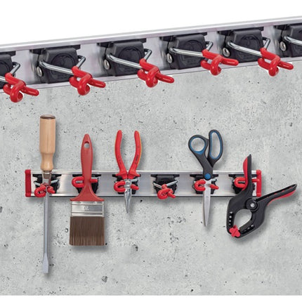 Gerätehalter Set mini ( 4000819680 ) Länge 0,5 m Aluminium / Kunststoff