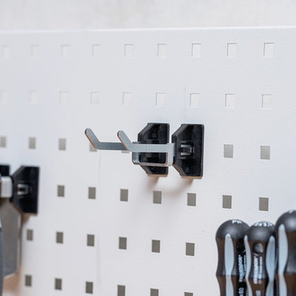 Bedrunka & Hirth Werkzeughalter SimplaClip ( 9000426501 ) B2xH6mm Haken 45 ° Lochplatten