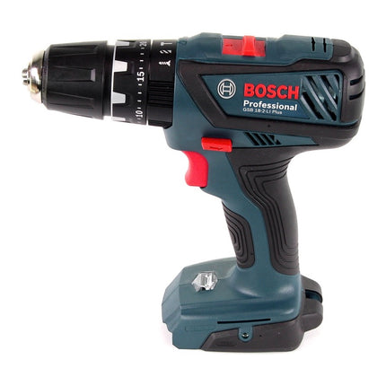 Bosch GSB 18-2-Li Plus Professional 18 V Akku Schlagbohrschrauber in L-Boxx mit 1x GBA 3,0 Ah Akku + Ladegerät + Bosch 5 tlg. Steinbohrer Set Impact 4 - 10 mm - Toolbrothers