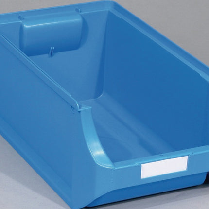 Etykieta Allit ( 9000448722 ) biała z folią do pudełka do przechowywania z otwartym frontem