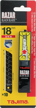 Ostrze odłamywane Tajima RAZAR BLACK ( 4000819050 ) L100xW18xS0.5mm