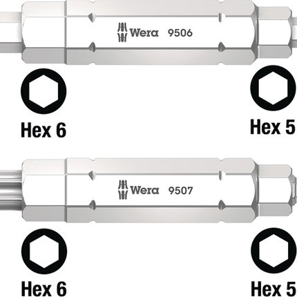 Wera Bicycle Set 15 ( 4000829882 ) Juego de herramientas de 5 piezas