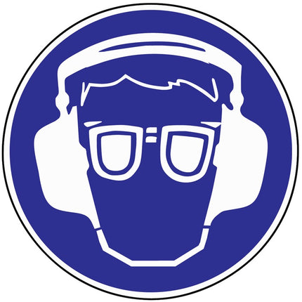 Segno obbligatorio ( 3000277512 ) Usare protezioni per l'udito/gli occhi