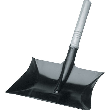 Dustpan ( 9000470285 ) with wooden handle cap/ring metal black lacquered