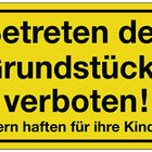 Panneau indicateur ( 3000277178 ) Terrain interdit d'accès Plastique