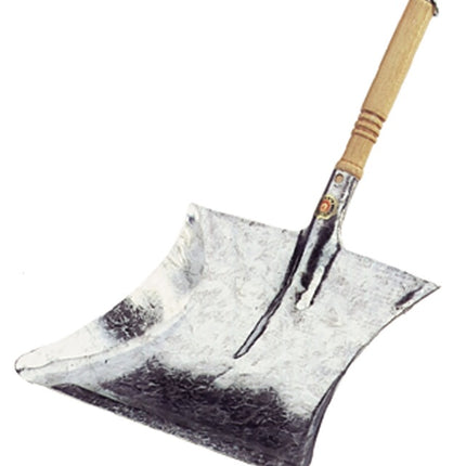 Pelle à poussière ( 9000470260 ) avec poignée en bois Métal galvanisé