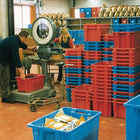 Swivel stacking container ( 9000446932 ) PP blue