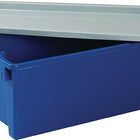 Lid ( 9000446947 ) L600xW400mm grey suitable for swivel stacking containers