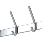 Wandgarderobe ( 3000284070 ) Aluminium F1 naturfarbig Hakenabstand 150 mm